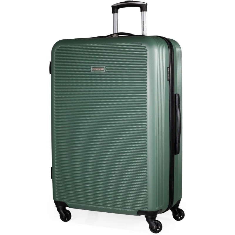 Image of Pierre Cardin Harley Ultra Strong Suitcase Hard Shell Luggage Khaki unisex Medium