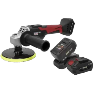 Image of Sealey CP20VRP 20v Cordless Rotary Polisher 150mm 2 x 4ah Li-ion Charger Bag