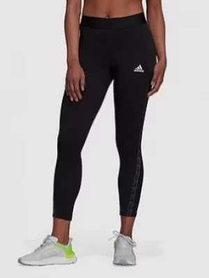 Image of adidas Motion 7/8 Leggings, Black, Size XS, Women
