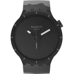 Image of Unisex Swatch Colours Of Nature Big Bold Bioceramic Basalt Watch