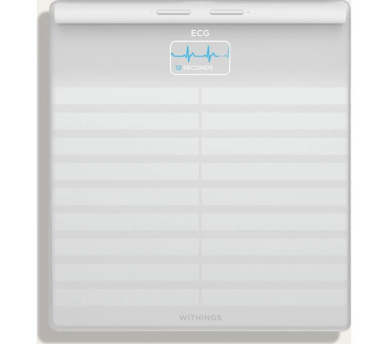 Image of WITHINGS Body Scan Smart Scale - White 3700546707964