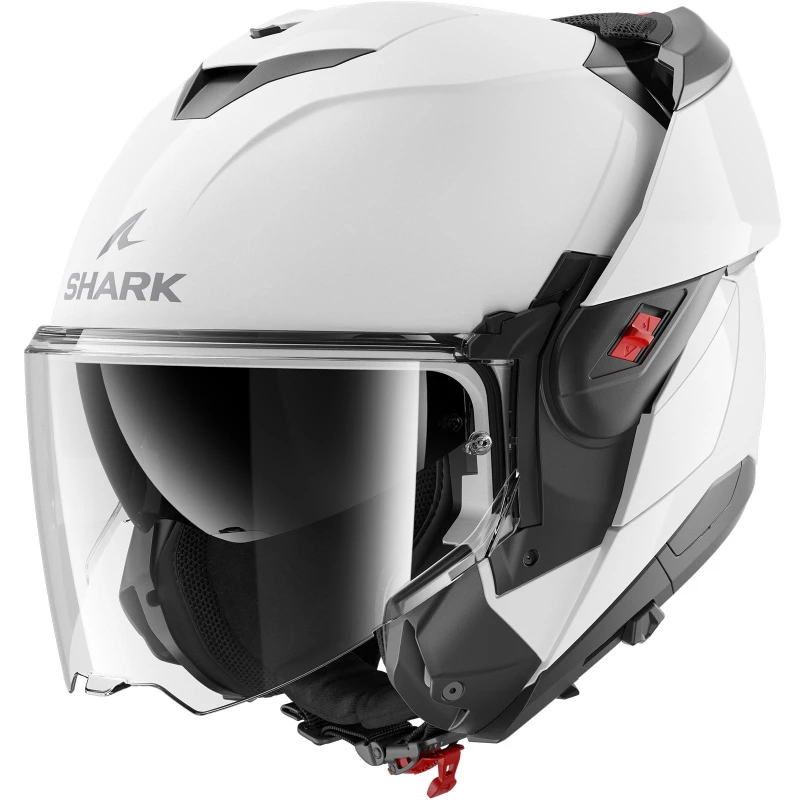 Image of Shark Oxo Blank Helmet, white, Size 2XL for Men
