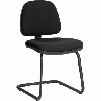 Image of Teknik Ergo Fabric Visitor Chair Black Frame