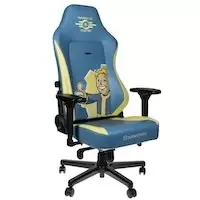 Image of noblechairs HERO Gaming Chair - Fallout Vault-Tec Edition - Blue/Yellow