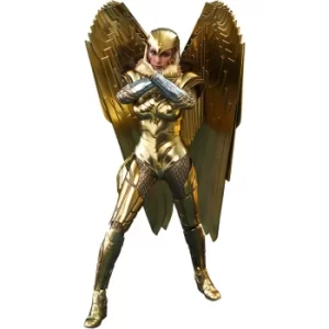 Image of Hot Toys Wonder Woman 1984 Movie Masterpiece Action Figure 1/6 Golden Armor Wonder Woman 30cm