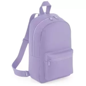 Image of Bagbase Mini Essential Backpack/Rucksack Bag (One Size) (Lavender) - Lavender