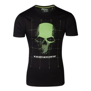 Image of Ghost Recon - Skull Latitude Mens Medium T-Shirt - Black