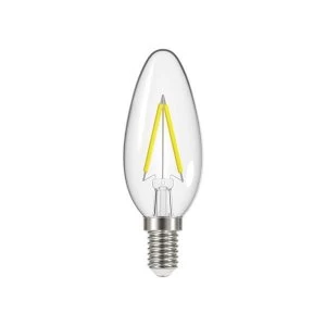 Image of Energizer LED SES (E14) Candle Filament Non-Dimmable Bulb, Warm White 470 lm 4W