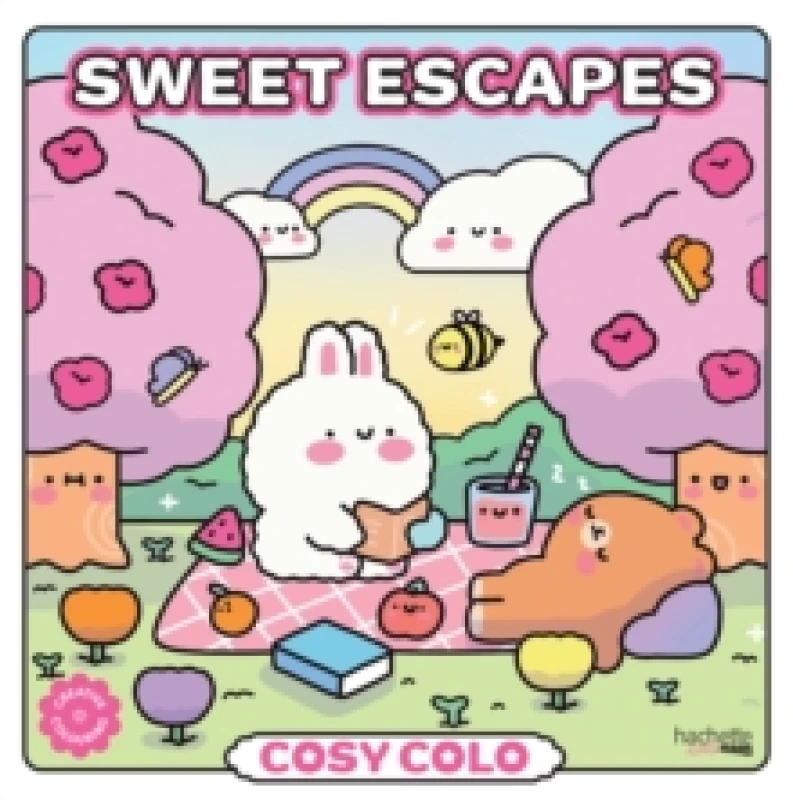 Image of Cosy Colo - Sweet Escapes : A creative colouring book to bring sunny picnics, seaside bliss, and cosy moments to life! Paperback / softback