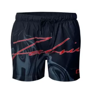 Image of Fabric Shorts - Black