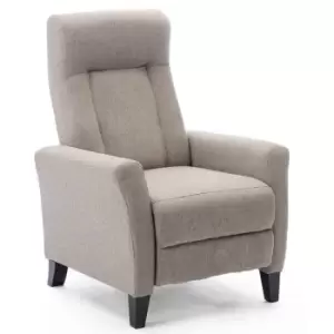 Image of Eppleworth Pushback Recliner Chair - Pumice Fabric