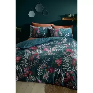 Image of Tropical Floral Birds Duvet Set