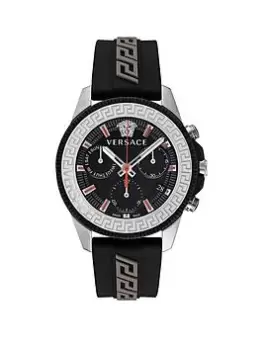 Image of Versace Greca Action Chrono Mens Watch Silicon