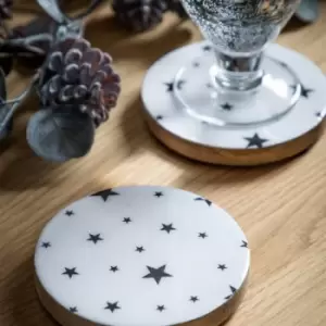 Image of Gallery Interiors Set of 4 Starry Coasters