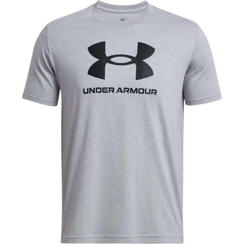 Image of Under Armour Sport Style Logo T-Shirt Mens - Grey Grey S
