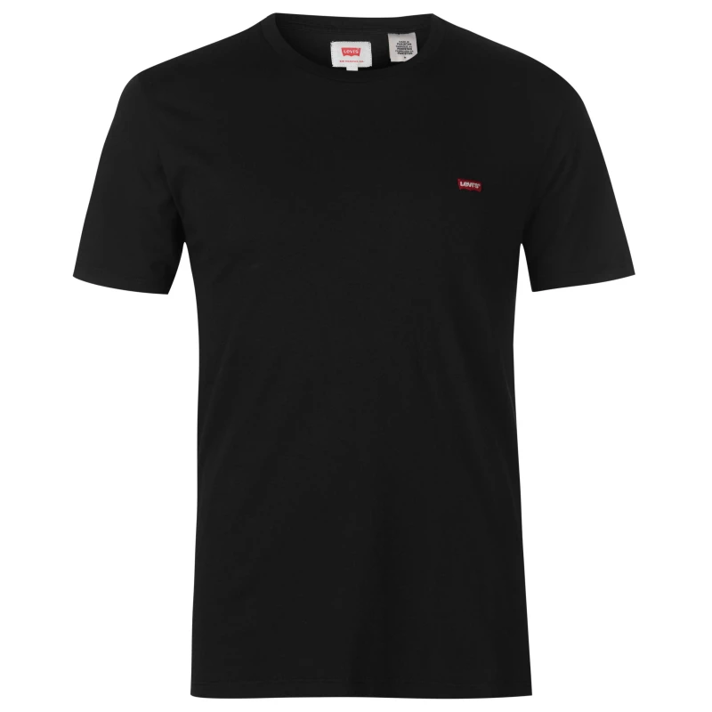 Image of Levis Original T Shirt - Black XL