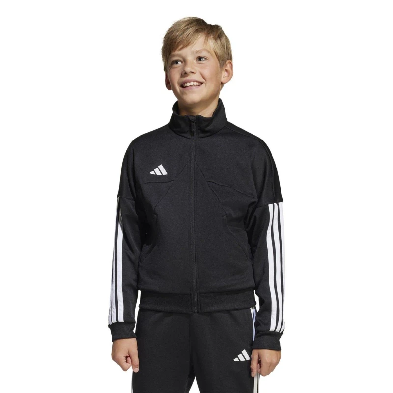 Image of adidas House of Tiro Track Top Juniors Black/White male 11-12 Years