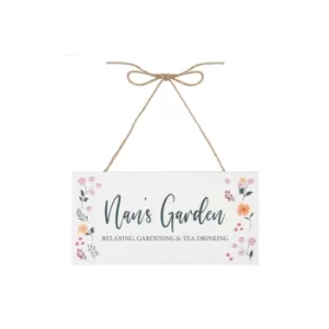 Image of Botanical Nans Garden Hanging Sign