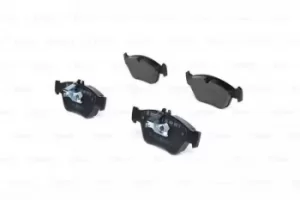 Image of Bosch 0986494002 BP111 Brake Pad Set Disc Brake Front Axle