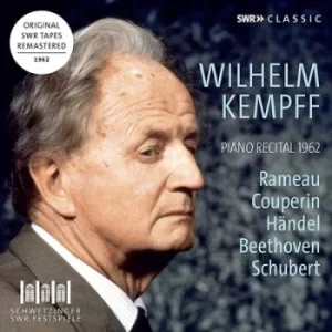 Image of Wilhelm Kempff Piano Recital 1962 Original SWR Tapes Remastered 1962 by Jean-Philippe Rameau CD Album