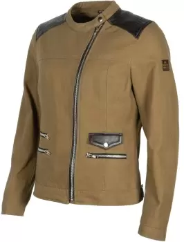 Image of Helstons Cher Ladies Motorcycle Textile Jacket, black-brown, Size S for Women, black-brown, Size S for Women