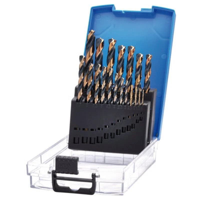 Image of Draper 19 Piece HSS Turbo Titanium Drill Bit Set DBTS6