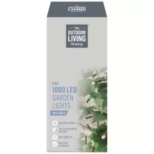 Image of The Outdoor Living Company Solar 1000 LED Warm White String Lights