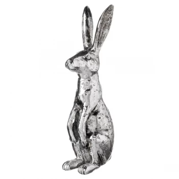 Image of Silver Resin Rabbit By Heaven Sends