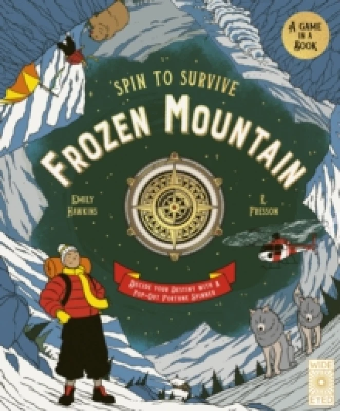 Image of Emily Hawkins Spin to Survive: Frozen Mountain Book Multi unisex