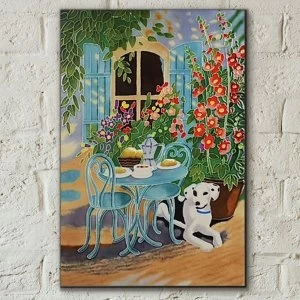 Image of Tile 8x12 Sunny Brunch By J.Yates Wall Art