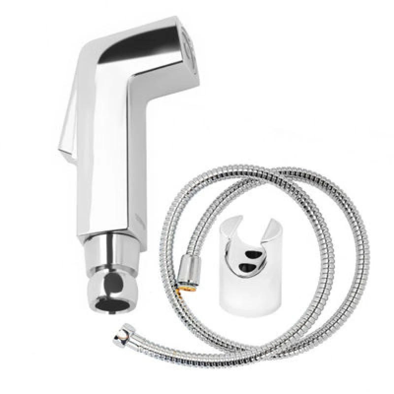 Image of Geepas Hand Held Toilet Bidet Sprayer Water Hose & Mounted Sprayer Holder Included