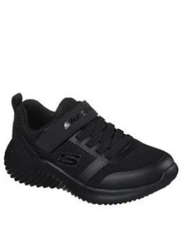 Image of Skechers Boys Bounder Zallow Trainer - Black