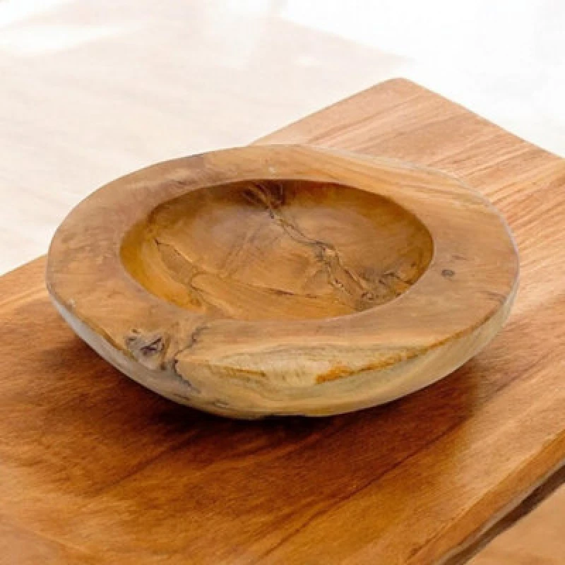 Image of MSL LG 40cm TEAK ROOT FRUIT BOWL