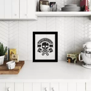 Image of SEF-016 Multicolor Decorative Framed Plexiglass Painting