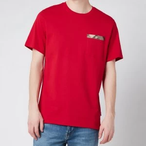 Image of Barbour Mens Durness T-Shirt - Red - L