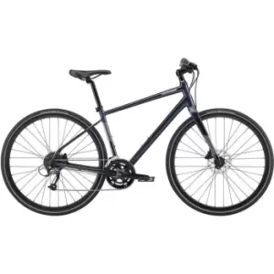 Image of Cannondale Quick 3 2021 Hybrid Bike - Purple
