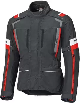 Image of Held 4-Touring II Motorcycle Textile Jacket, black-red, Size S, black-red, Size S