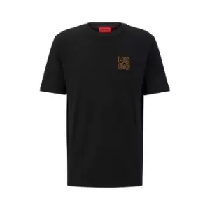 Image of Hugo Daiman T-Shirt Mens - Black