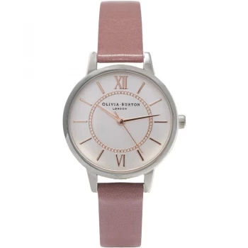 Image of Wonderland Silver & Rose Gold Watch