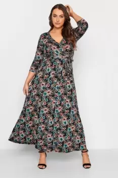Image of Wrap Front Maxi Dress