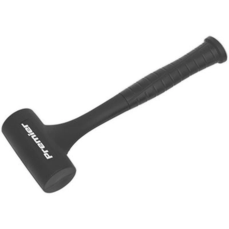 Image of Loops 1.3lb Shot-Loaded Dead Blow Hammer - Anti-Rebound Hammer - Nitrile Rubber Multi