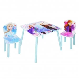 Image of Disney Frozen 2 Kids Table & 2 Chairs