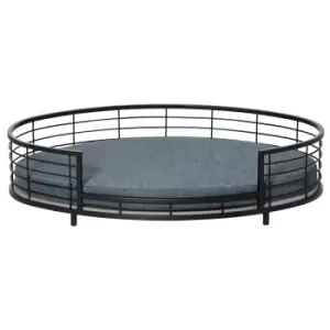 Image of Pawhut Raised Dog Sofa For Small And Medium Dogs - Black