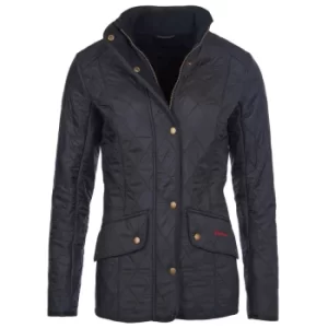 Image of Barbour Womens Cavalry Polarquilt Jacket Navy 12