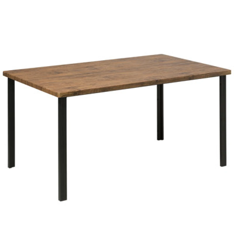 Image of Beliani Dining Table Laredo Dark Brown 150 Cm 90 Cm
