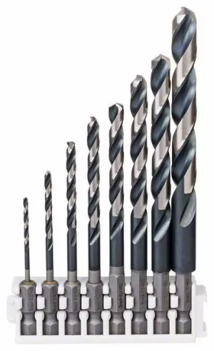 Image of Bosch Accessories 2608577139 Metal twist drill bit set 8 pc(s)