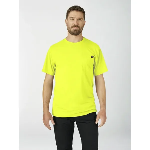 Image of Dickies Mens Pro T Shirt DP1002YBL Colour: Yellow / Black