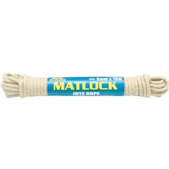 Image of Matlock - NO.4 6MM 8PLT Natural Jute Sash Cord 10M Hank
