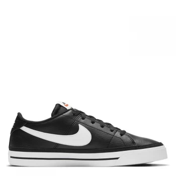 Image of Nike Court Legacy Shoes - Black/White