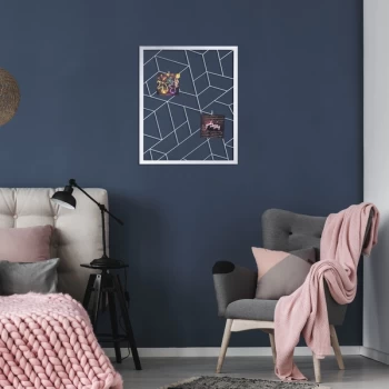 Image of Moodboard 2 - Silver Silver Decorative Metal Wall Accessory